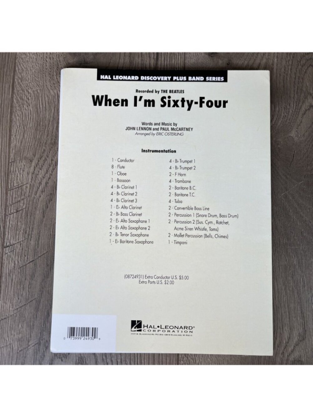 When I'm 64 - Discovery Plus Level 2 arranged by Eric Osterling Hal Leonard - Picture 3 of 6